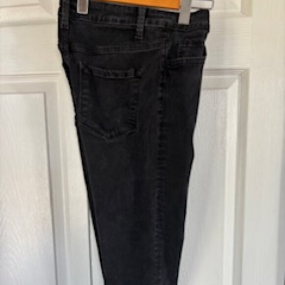 Flying Monkey skinny jean, zipped fly, black, stretchy material Size 30 - Picture 8 of 12